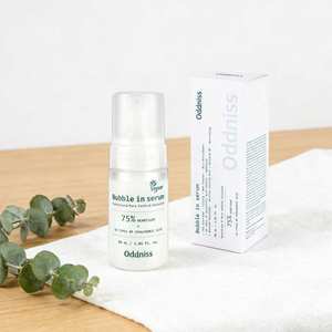 Suero Facial Burbujeante, Reafirmante y Antigravedad, con Complejo de Péptidos Avanzado, Argirelene y Matrixyl, 90 ml, Vegano, Oddniss - Product Image 1