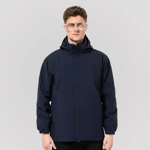 Veste d'extérieur coupe-vent <span class=keywords><strong>imperméable</strong></span> vierge avec logo personnalisé vestes coupe-vent imperméables grande taille vestes pour hommes et femmes pour hommes - Product Image 5