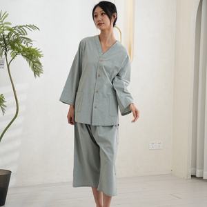 Nueva ropa de moxibustión delantera y trasera hebilla abierta terapia de acupuntura oreja recogiendo ropa masaje sauna sudor ropa humeante - Product Image 5