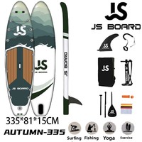 Nouvelle planche de SUP gonflable en PVC Jieshi JS-AT pour le surf et le paddle, fabriquée en Chine, idéale pour le dropshipping et le commerce international.