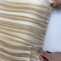 Vente directe usine – Cheveux vierges russes européens doublement étirés pour extensions de tissage capillaire