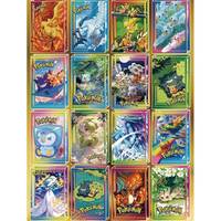 Ms Pokemoned Mini Brick de jeu en acrylique épaissi avec sable liquide, Kawaii, Aimant de réfrigérateur magnétique en acrylique, Vente en gros