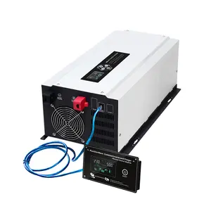 純粋な正弦波6kw5kw 4kw 3kw2kwソーラーインバーターオフグリッド5.5kwハイブリッドパワーインバーター24v 48v