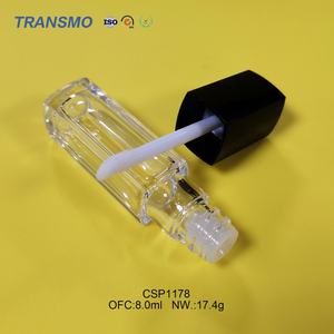 Tubes de gloss à lèvres personnalisables écologiques de 7 ml, logo personnalisable, contenants vides pour rouge à lèvres liquide recyclables, pour l'emballage de blush - Product Image 1