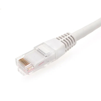 Kabel UTP CAT6 8-inti tahan karat dan tahan aus, keluaran sinyal stabil untuk komunikasi jaringan mesin CNC