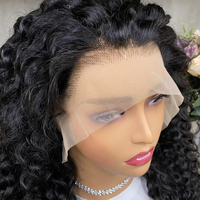 Perruque frontale en dentelle suisse de cheveux vierges vietnamiens bruts, cuticules alignées, 100% cheveux humains, longue et lisse, perruques frontales en dentelle HD pour femmes