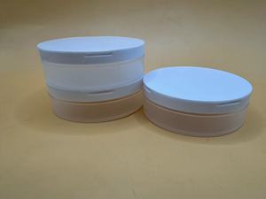 Pot d'emballage en plastique PP transparent à trois ouvertures, moulage par soufflage, utilisation universelle, design portable pour embout buccal à nicotine - Product Image 5