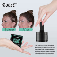 Poudre de maquillage OEM pour la ligne des cheveux, les sourcils, les zones chauves, couverture instantanée brune pour les cheveux, les barbes, les espaces et les ombres, produits de coiffure pour hommes