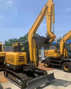 Miniexcavadora de 6 Toneladas con Motor Yanmar E660H, Caja de Cambios y Bomba de Alta Potencia de Excavación en Venta - Product Image 2