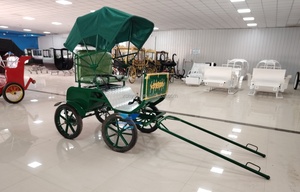 Carroza de Carreras de Caballos Económica de Cuatro Ruedas con Estructura de Acero Q235B para Entrenamiento de Caballos, Marca HengYiSheng - Product Image 3