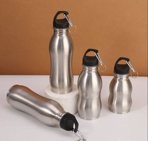 Gym <span class=keywords><strong>Sport</strong></span> Voyage 500ml 750ml Golssy Fini Bouteille à boire en acier inoxydable 304 Bouteilles d'eau de cyclisme en forme de <span class=keywords><strong>gourde</strong></span> personnalisées - Product Image 6