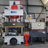 Mesin Press Hidrolik 500T untuk Pembentukan Plastik Bak/Cangkir Bunga dengan Sertifikasi CE 9001 SGS, Termasuk Cetakan dan Lini Produksi