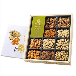Custom <strong>Empty</strong> <strong>Dry</strong> <strong>Fruit</strong> Nuts Gift Packaging <strong>Boxes</strong> Fancy Cardboard Drawer Design Recycled Paper Material Embossing Printing - Product Image 2