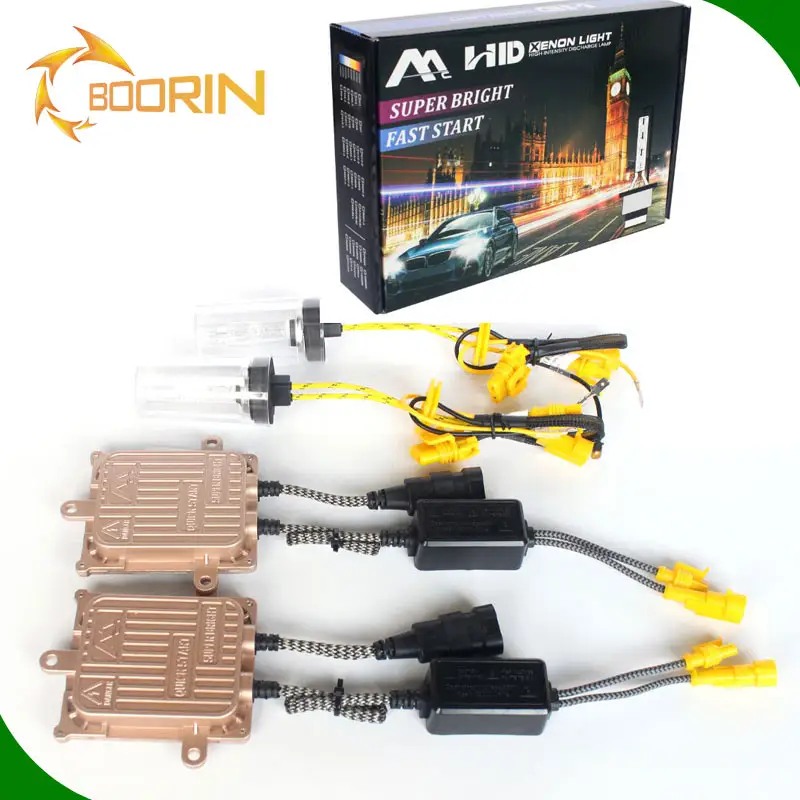 Xénon hid kit h7 35w 55w 4300k 6000k 8000k 10000k canbus smart system hid kit h1 35w canbus erreur lumière annuleur hid ballast