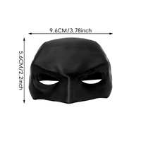 Masque de chat Batman créatif pour animaux de compagnie - Fournitures de bricolage pour toutes les saisons