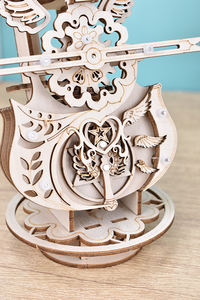 Boîte à musique éducative en bois 3D à assembler soi-même, Aile d'Ange, avec impression de logo personnalisée pour adultes et OEM - Product Image 5