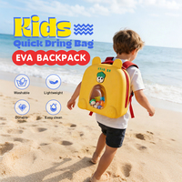 Sac à dos imperméable pour enfants Everich en EVA, design mignon, OEM ODM, sac portable réutilisable pour les voyages en plein air, la plage, l'usage quotidien des enfants
