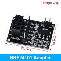 NRF24L01 + 2.4G Module de transmission de données sans fil 2.4GHz NRF24L01 Version de mise à niveau NRF24L01 + PA + LNA 1000 mètres pour