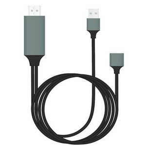 Adaptador 3 en 1 para Teléfono a HDTV, Cable Convertidor para iPad, <span class=keywords><strong>iPhone</strong></span> <span class=keywords><strong>11</strong></span>, X, 8, 7, 6 / <span class=keywords><strong>Tipo</strong></span> C / Micro a HDTV - Product Image 5