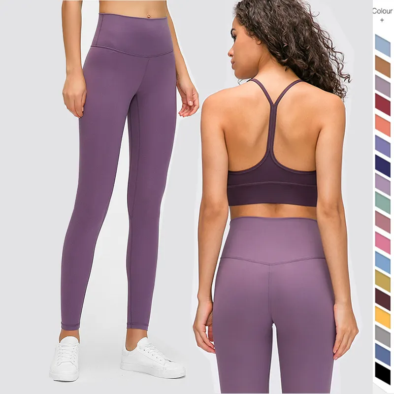 Benutzer definierte Logo Fitness Fitness-Sets Trainings kleidung Yoga-Outfit Frauen setzt Conjuntos Para Gym de Mujer für Frauen