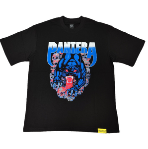 Camiseta vintage con gráfico de Pantera |   Camiseta Extra Grande de Primera Calidad 100% Algodón |   Ropa Urbana de Bandas de Heavy Metal - Product Image 1