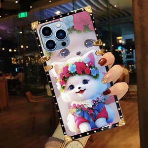 <span class=keywords><strong>เคส</strong></span>โทรศัพท์มือถือ TPU สี่เหลี่ยมพิมพ์ลายสุนัขดอกไม้น่า<span class=keywords><strong>รัก</strong></span>สำหรับ Samsung A25 A05S A14 A34 A24 A15 A54 A73 A13 - Product Image 2