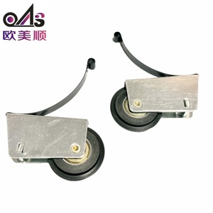 <span class=keywords><strong>Rueda</strong></span> de Rodamiento para <span class=keywords><strong>Puerta</strong></span> <span class=keywords><strong>Corredera</strong></span> de <span class=keywords><strong>Armario</strong></span>, de Nailon Resistente y Silencioso, Galvanizada, Fácil de Instalar - Product Image 2