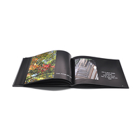 Livre relié personnalisé professionnel avec logo et gaufrage, impression numérique sur papier offset pour utilisation en magazine couleur