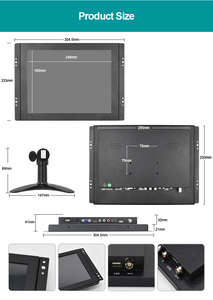 Màn hình LCD <span class=keywords><strong>LED</strong></span> nền sáng vuông 10 inch, <span class=keywords><strong>12</strong></span> inch, 15 inch, 17 inch, 19 inch mới nhất dành cho máy tính để bàn, gắn tường, loa công nghiệp - Product Image 3