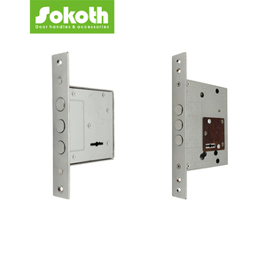 소코스 SKT-SM51 보안문 금속 잠금장치 키홀 포함 철 아연 합금 아연 도금 쉬운 설치 중국산 - Product Image 1