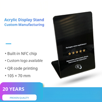 Tarjeta NFC Personalizada, Tarjeta Inteligente NTAG213 Programable, PVC Acrílico, Soporte de Epoxi, Tarjeta de Visita Flexible, Regalo al por Mayor