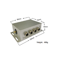 Capteur de température sans fil PT100 LoRa multi-sondes haute précision pour la surveillance à distance des températures industrielles