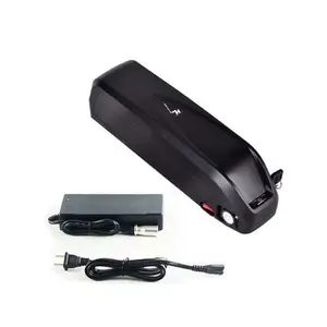 Hailong-batería de iones de litio para bicicleta eléctrica, 36V, 15Ah, 500W, con cargador y BMS