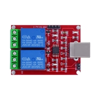 Module de relais à 2 voies avec interrupteur de commande USB sans pilote 5V, contrôleur intelligent pour ordinateur PC