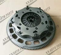 RB20/RB25/RB26/RB30 Nissan 7.25 ''Billet Chromoly Steel Flywheel Twin Plate/Triple Plate Racing Clutch