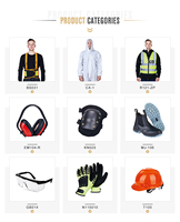 Gants en cuir fendu de vache à paume renforcée de vente chaude chromés robustes