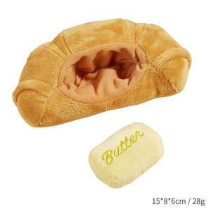 ของเล่นสำหรับลูกสุนัขรูปทรงอาหารแบบตะวันตกคลาสสิกหรูหราไม่เป็นพิษของเล่นสุนัขส่งเสียงดังไม่เป็นพิษเป็นมิตรกับสิ่งแวดล้อม - Product Image 4