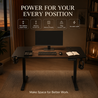 Moteur de bureau électrique anti-collision AOR, 3 mémoires prédéfinies, charge statique 200 kg, levage stable 20 mm/s, vente en gros usine