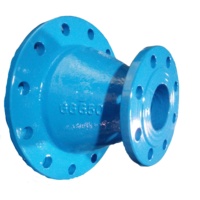 Raccord réducteur à double bride conique concentrique en fonte ductile ISO2531/EN545 pour peinture basse pression flexible PN10-PN40