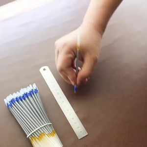 Bút nạp 100 miếng thủy ngân nạp vải đặc biệt chất liệu da đánh dấu thủy ngân 1.0mm viết Chiều rộng nạp tiền - Product Image 6