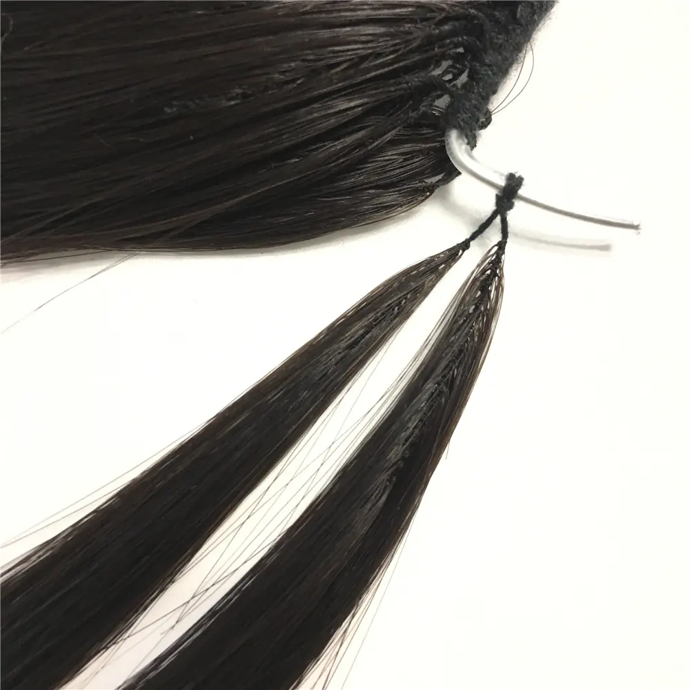 Web faden für Haar verlängerung Korea Heathy Manufacture Feather Weft Hair