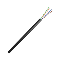 Câble réseau UTP Cat5e à 8 conducteurs en cuivre nu de haute qualité 0,45 mm, certifié CE, prix économique, câbles de communication