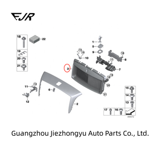 51117301357 for <strong>Rolls</strong> <strong>Royce</strong> Ghost Grille High Quality Spare <strong>Parts</strong> - Product Image 2