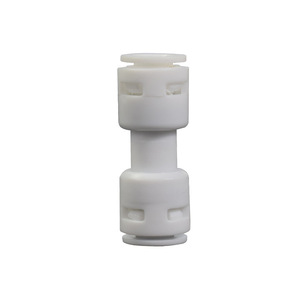 Conector de tubería de 1/4 pulgada de conexión rápida de 2 puntos rectos K1544 para purificadores de agua con puertos duales - Product Image 4