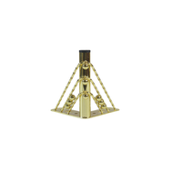 Perle en acier décorative fil torsadé pieds dorés pour table à manger canapé meuble TV lit chaise meubles accessoires