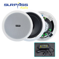 Haut-Parleur de Plafond Actif BT54 SURPASS 4*10W sous 8 Ohms, Haut-Parleur Audio Mural