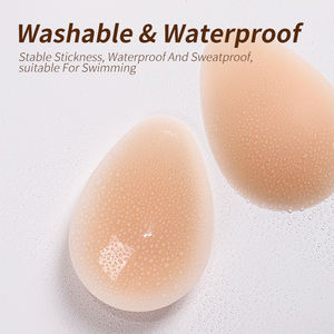 ที่ปิดหัวนมซิลิโคนยกกระชับขึ้นนำมาใช้ใหม่ได้สติกเกอร์หัวนมเหนียวกันน้ำที่คลุมเต้านมระบายอากาศได้สำหรับชุดเดรส - Product Image 2