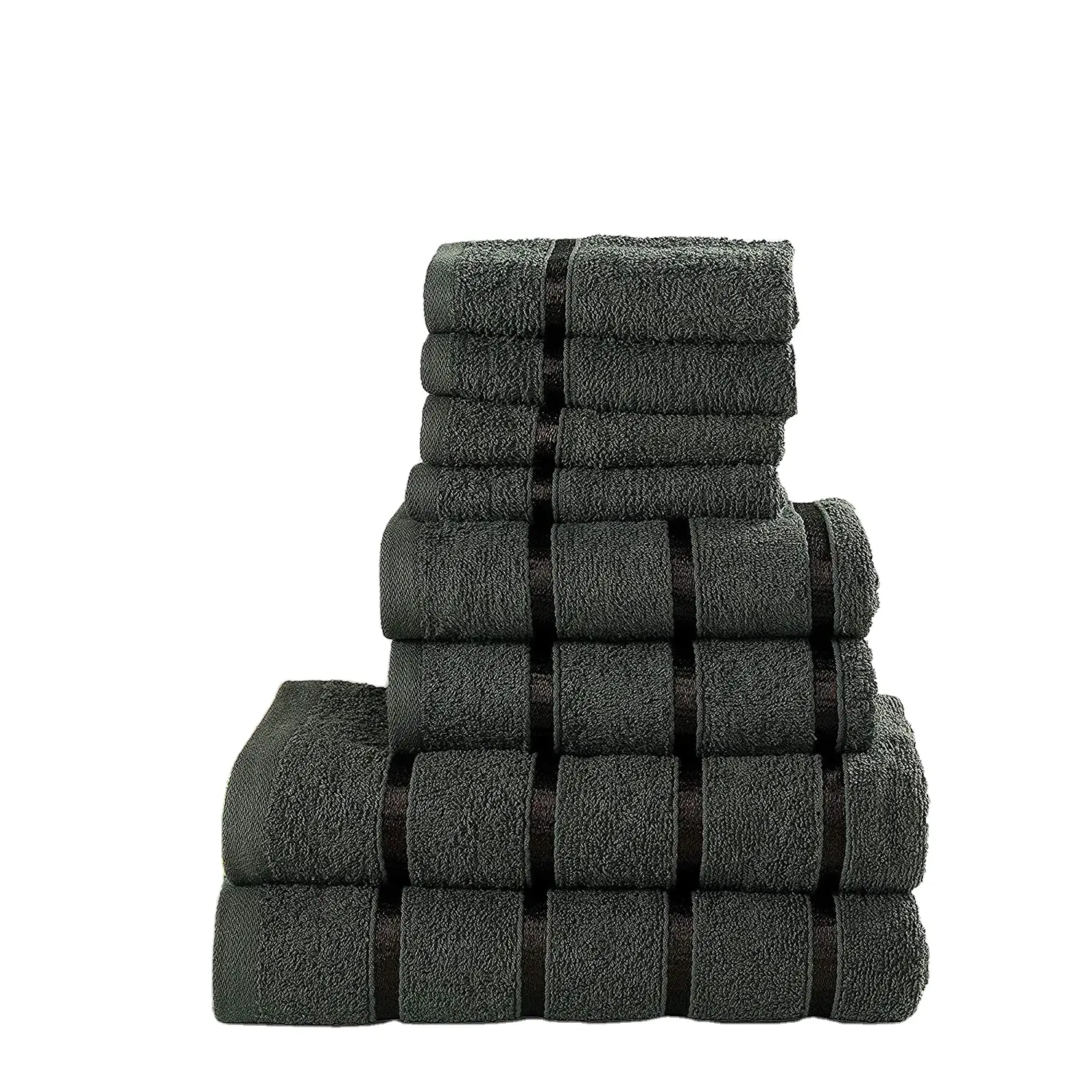 Bán buôn 100% cotton terry-Loop khăn Bộ, siêu mềm khăn cho bồn tắm, tay, mặt, phòng tập thể dục và Spa