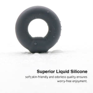 Großhandel Weicher Silikon Wasserdichter Penisring Sexspielzeug für Männer Verzögerte Ejakulation Paar-Leidenschaft - Product Image 6