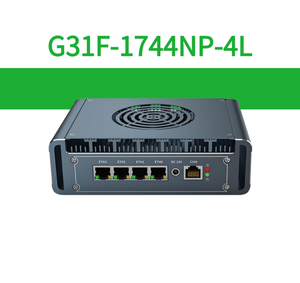 G31S G31F อินเทล เจนเนอเรชั่น 12 และ 13 คอร์ 4 แกน 2 5GbE I226V ไฟร์วอลล์อุตสาหกรรม มินิพีซี เอจ ไอโอที เกตเวย์ - Product Image 1